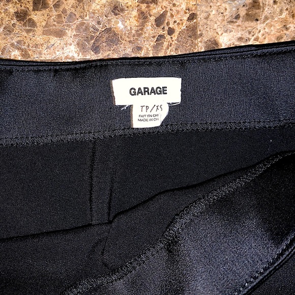 GARAGE Silk Mini Skirt - Picture 2 of 4